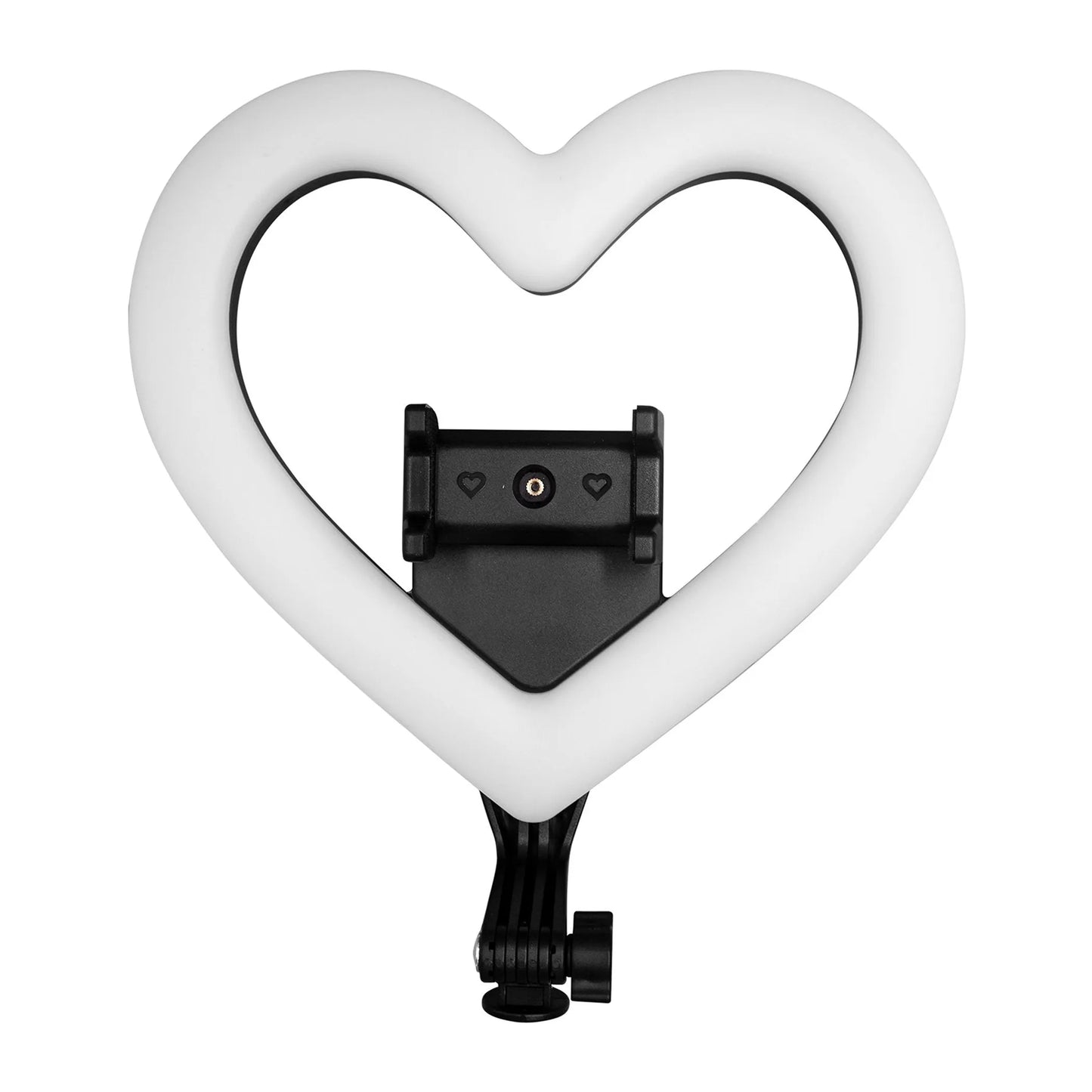 Supersonic 10" Heart-Shaped LED Ring Light with Tripod Supersonic
