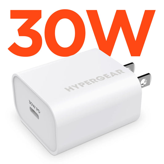 HyperGear 30W USB-C PD Fast Wall Charger with PPS Hypercel