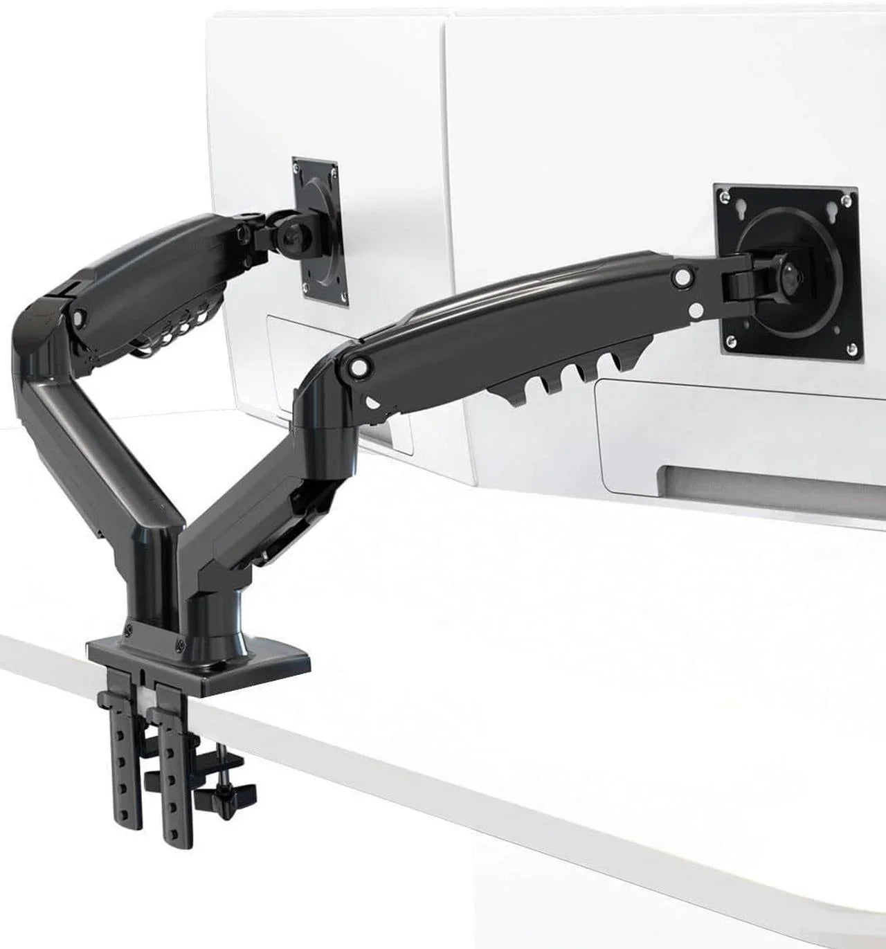 Rehisk Dual Monitor Mount for 15-32 Inch Screens - F160-4