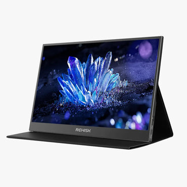 ReHisk RE-15.6FC - 15.6'' FHD 1080P Portable Monitor With Full Cover-1