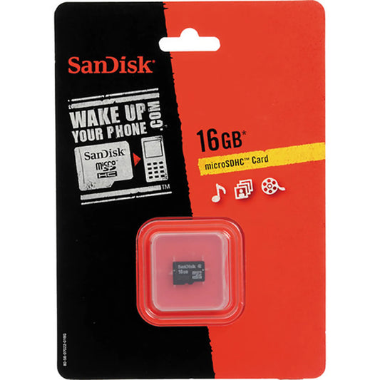 SanDisk 16GB microSDHC Memory Card Class 4 SanDisk