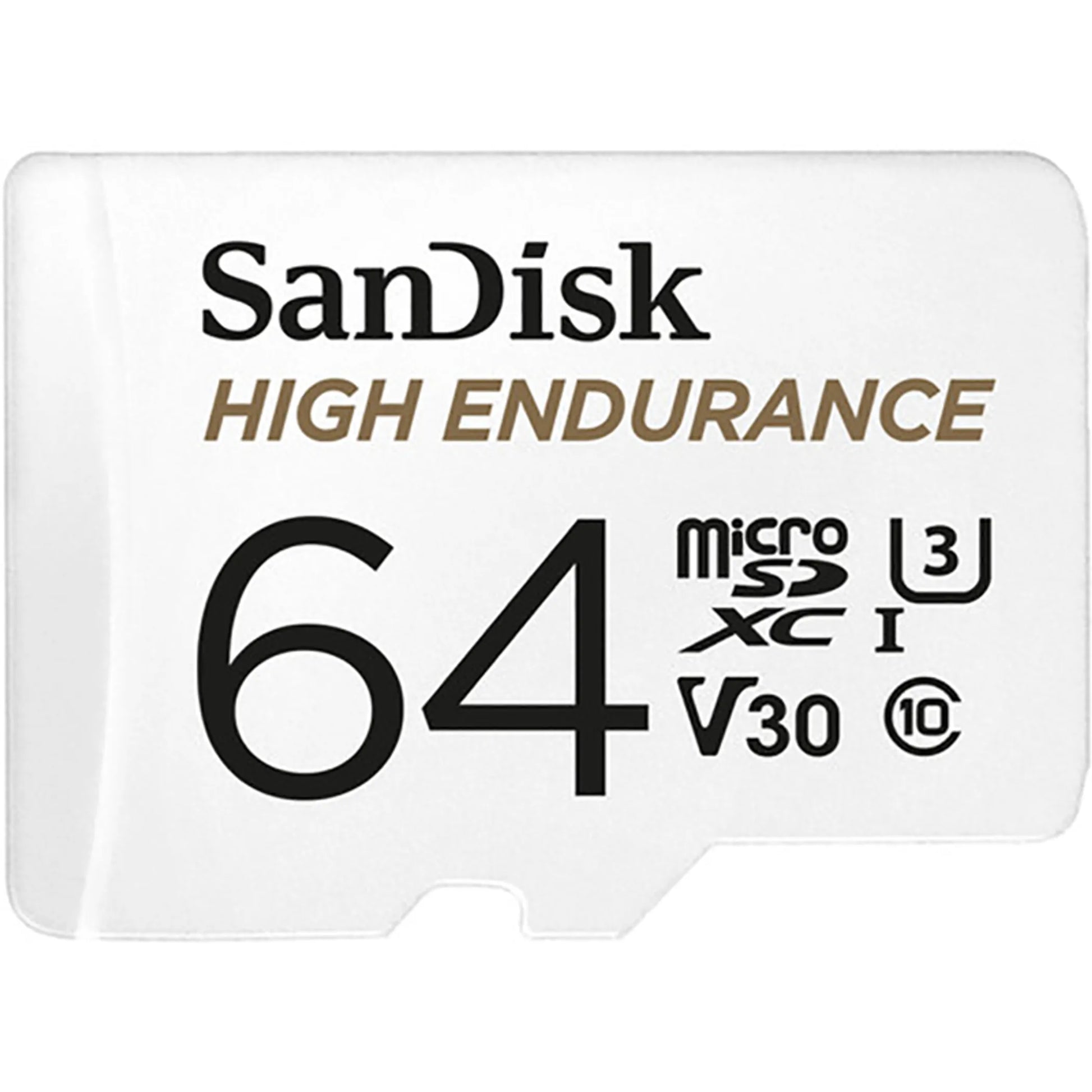 SanDisk High Endurance 64GB microSDXC Memory Card with Adapter SanDisk
