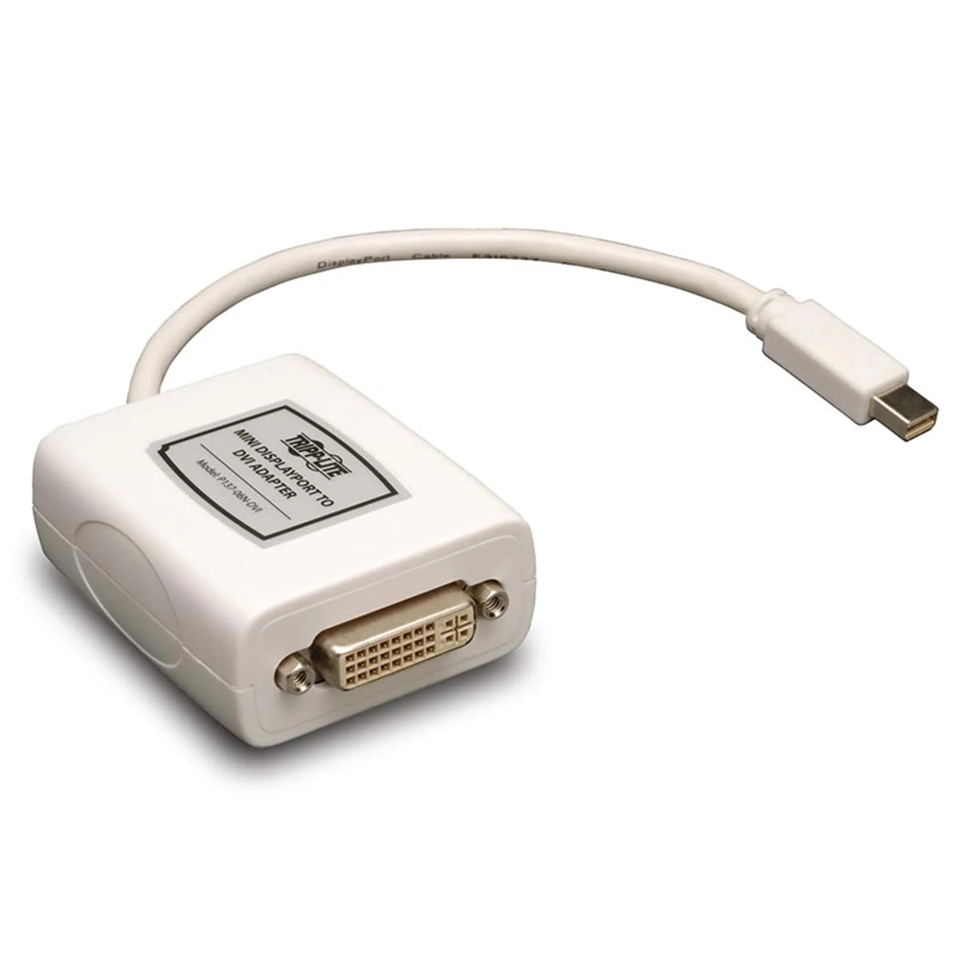 Tripp Lite Mini DisplayPort to DVI Adapter Cable – 6 Inch Tripp Lite
