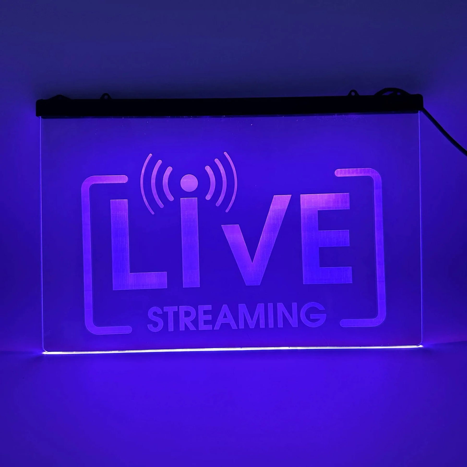 The 308 Collective Color Changing LED Live Streaming Sign The 308 Collective