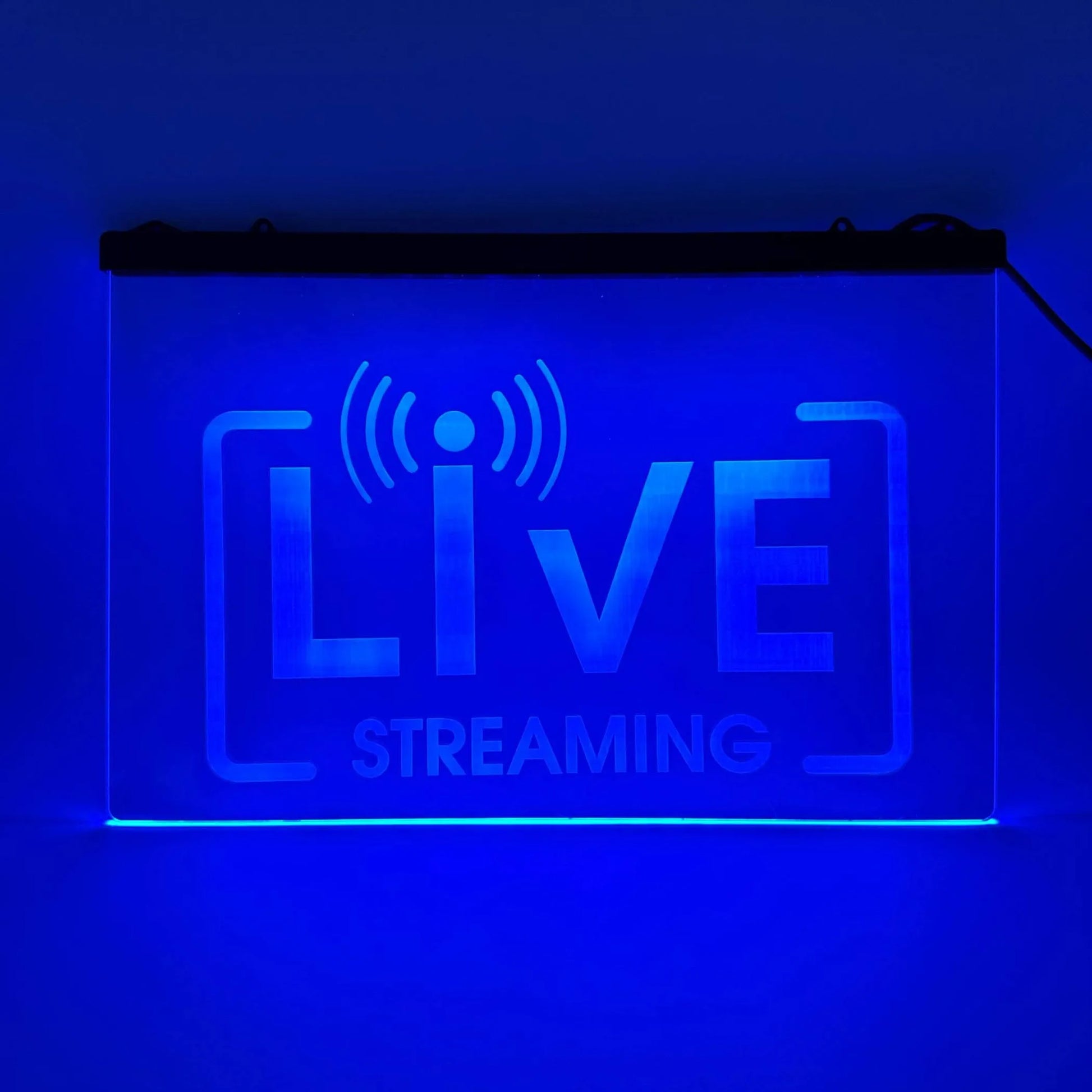 The 308 Collective Color Changing LED Live Streaming Sign The 308 Collective