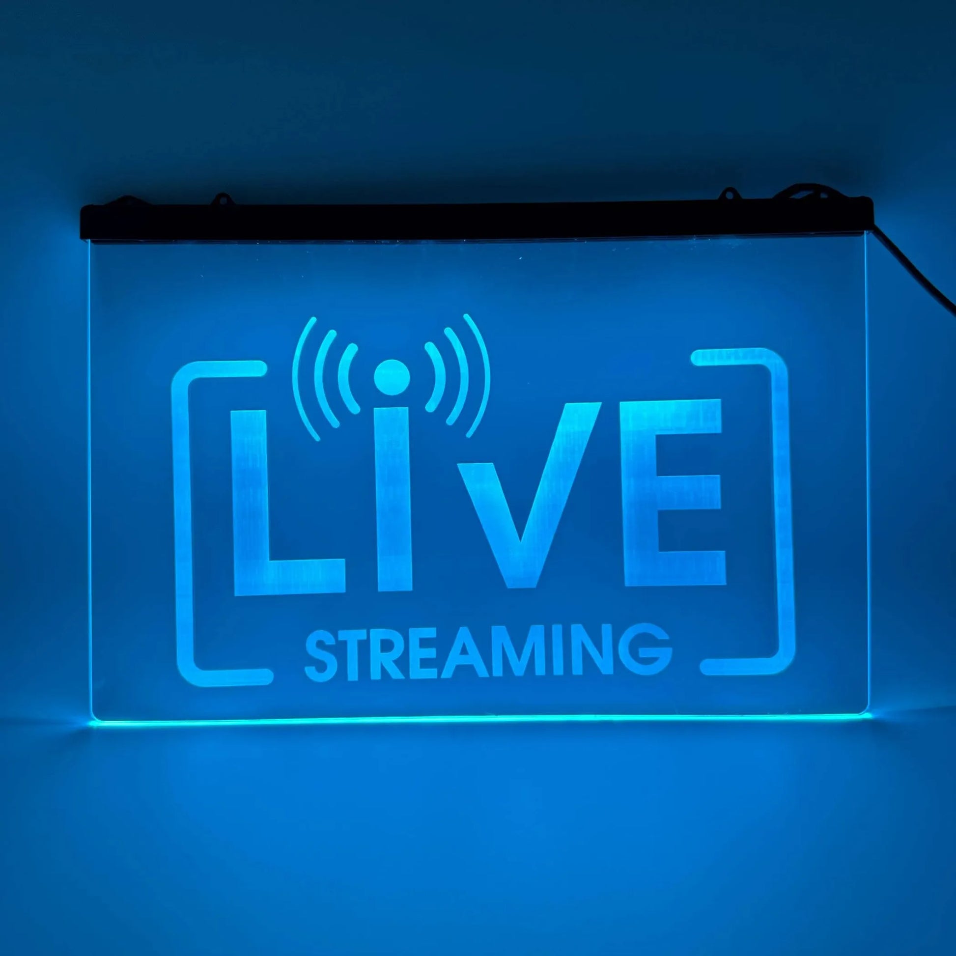 The 308 Collective Color Changing LED Live Streaming Sign The 308 Collective
