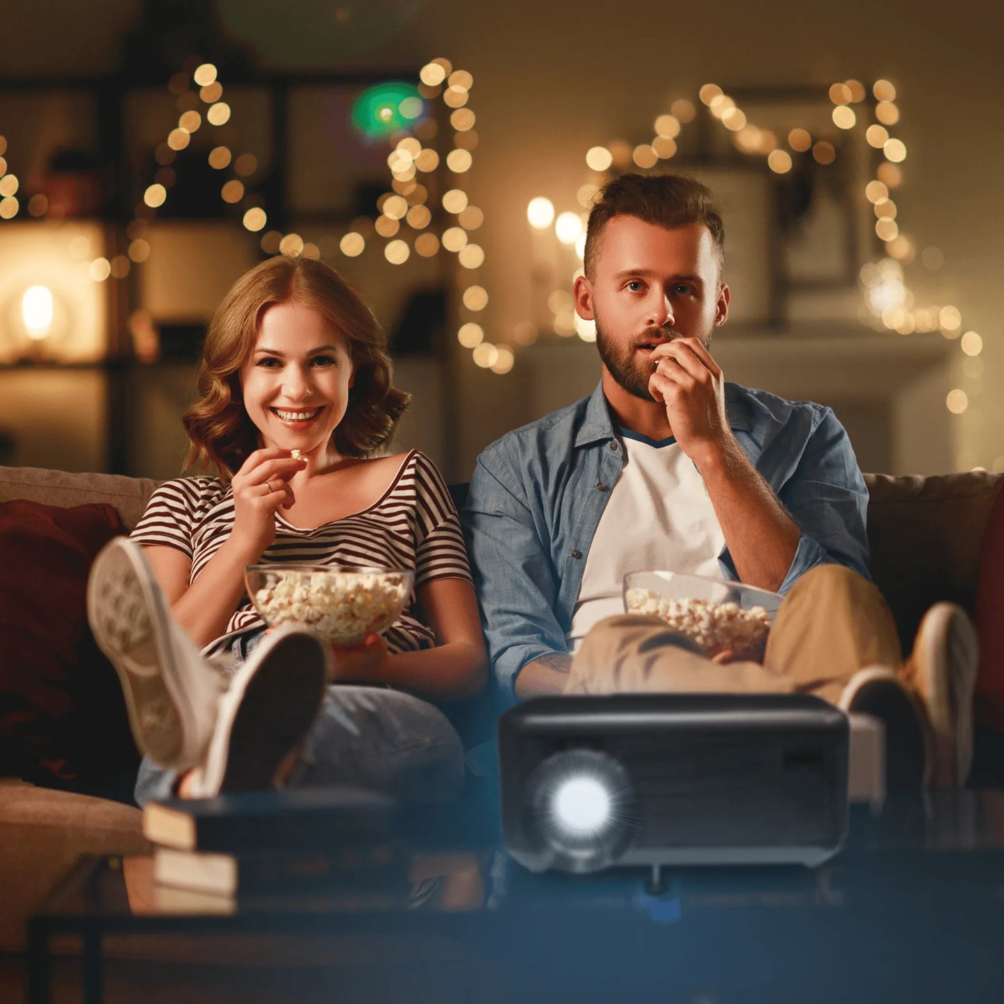 Emerson Home Theater LCD Projector with Built-In DVD Player Emerson