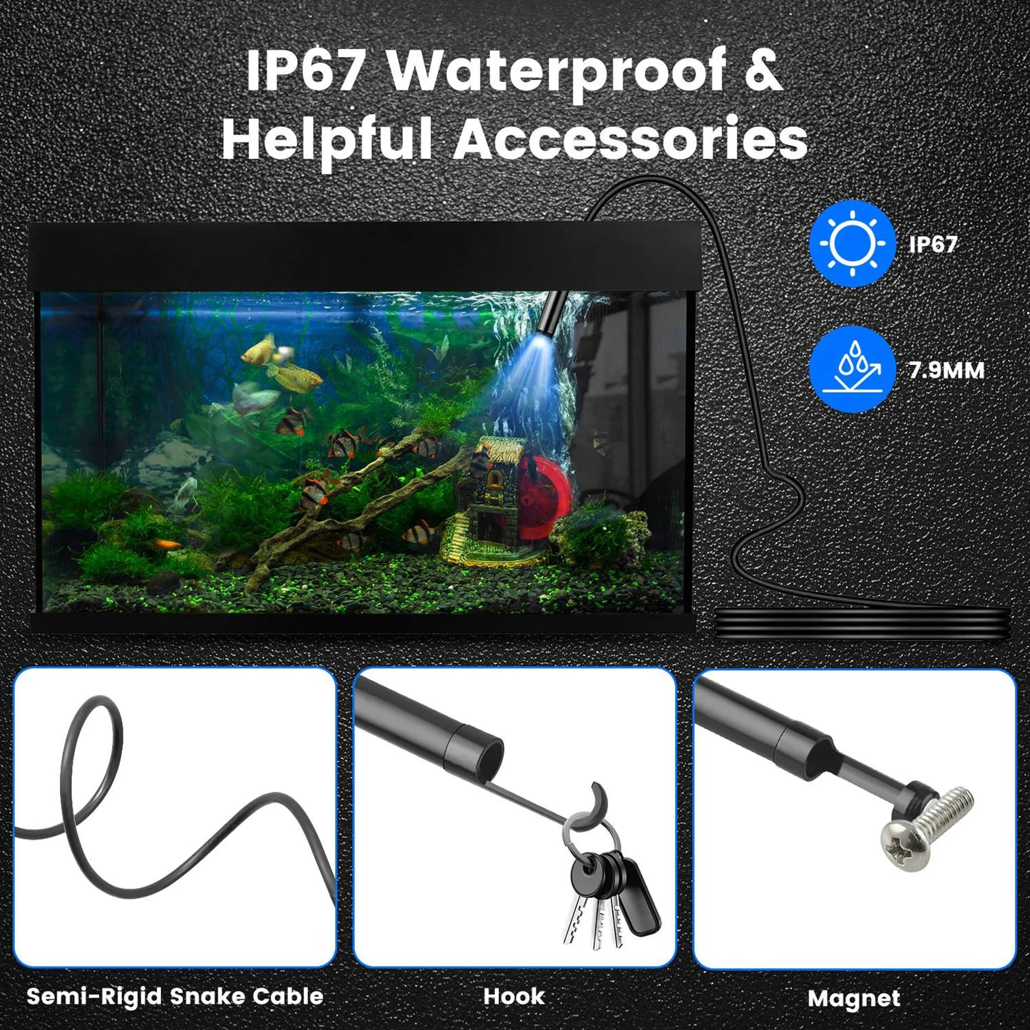 Linx 1920P HD Waterproof Endoscope Inspection Camera (IP67) Linx Group