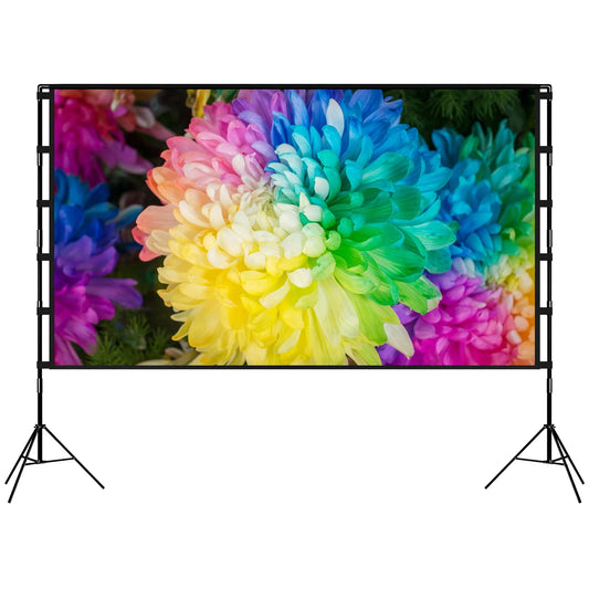 Linx 120" Portable Projector Screen with Stand Linx Group
