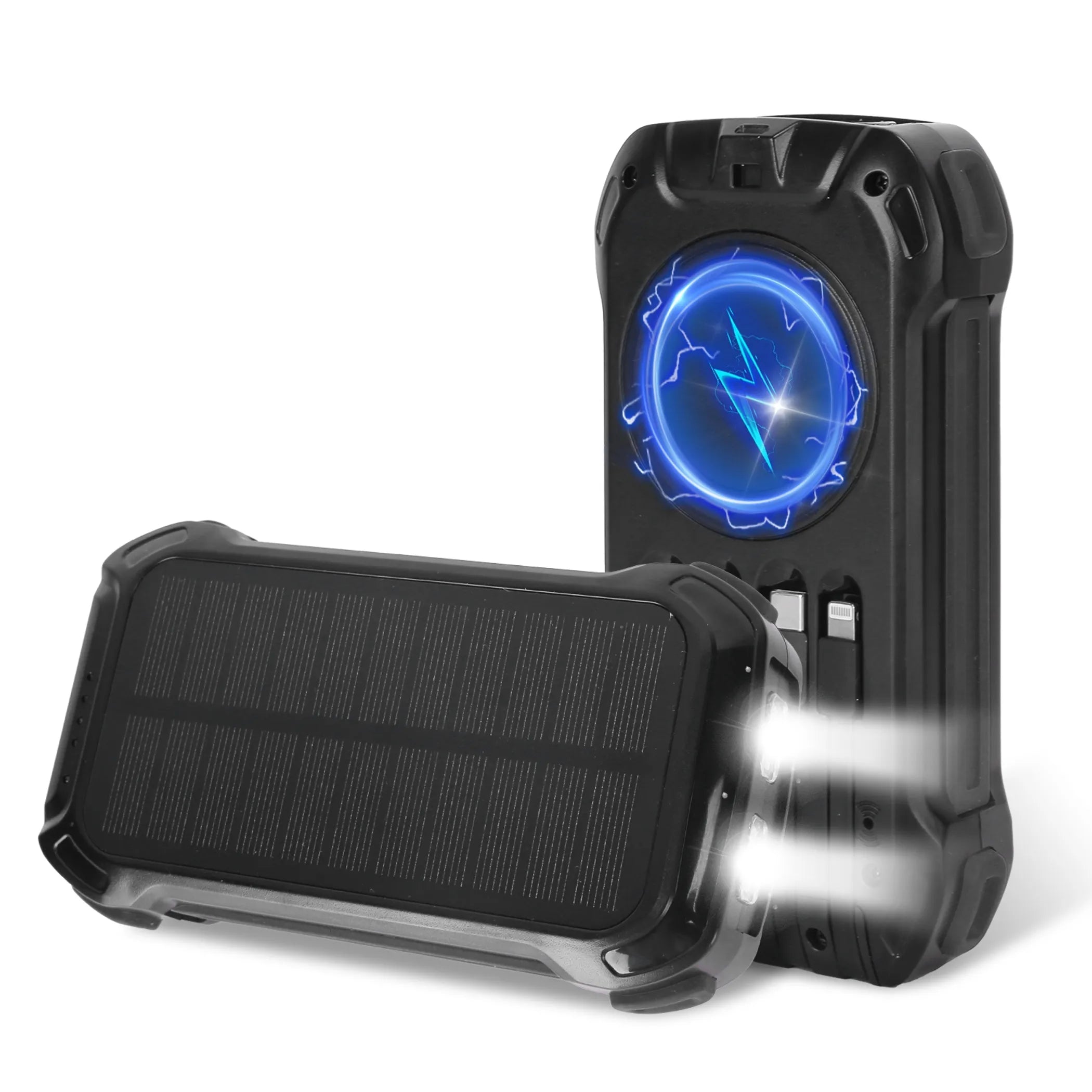 Linx Group 49800mAh Rugged Solar Power Bank with Wireless Charging Linx Group