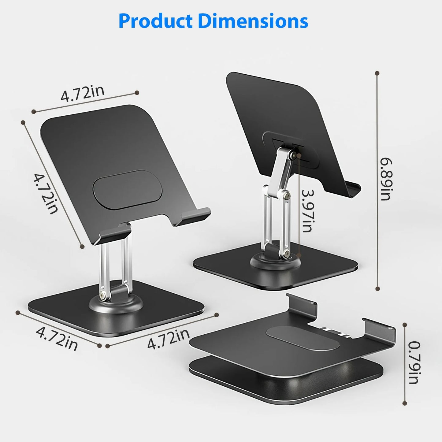 Foldable Adjustable Tablet Stand with 360° Rotation Linx Group