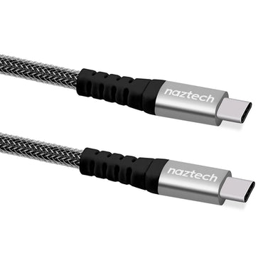 Naztech 4ft USB-C to USB-C Braided Charge & Sync Cable Hypercel Corporation